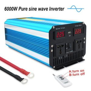 6000W pure sine wave power inverter
