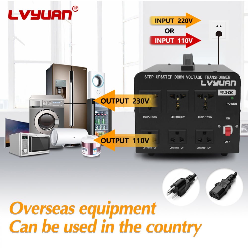 LVYUAN FOVAL 5000W voltage converter 220v