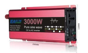 3000W pure sine wave inverter EASUN sizes