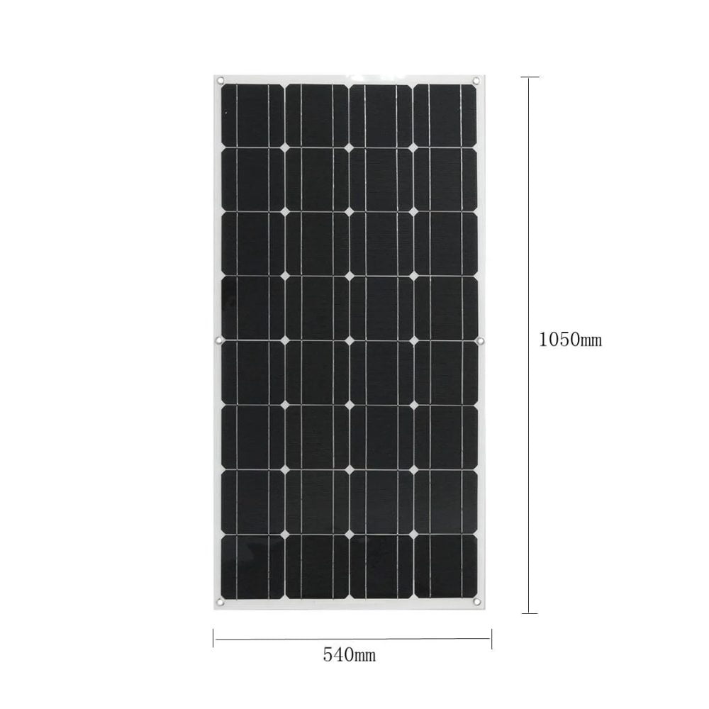 400w Solar panel sizes