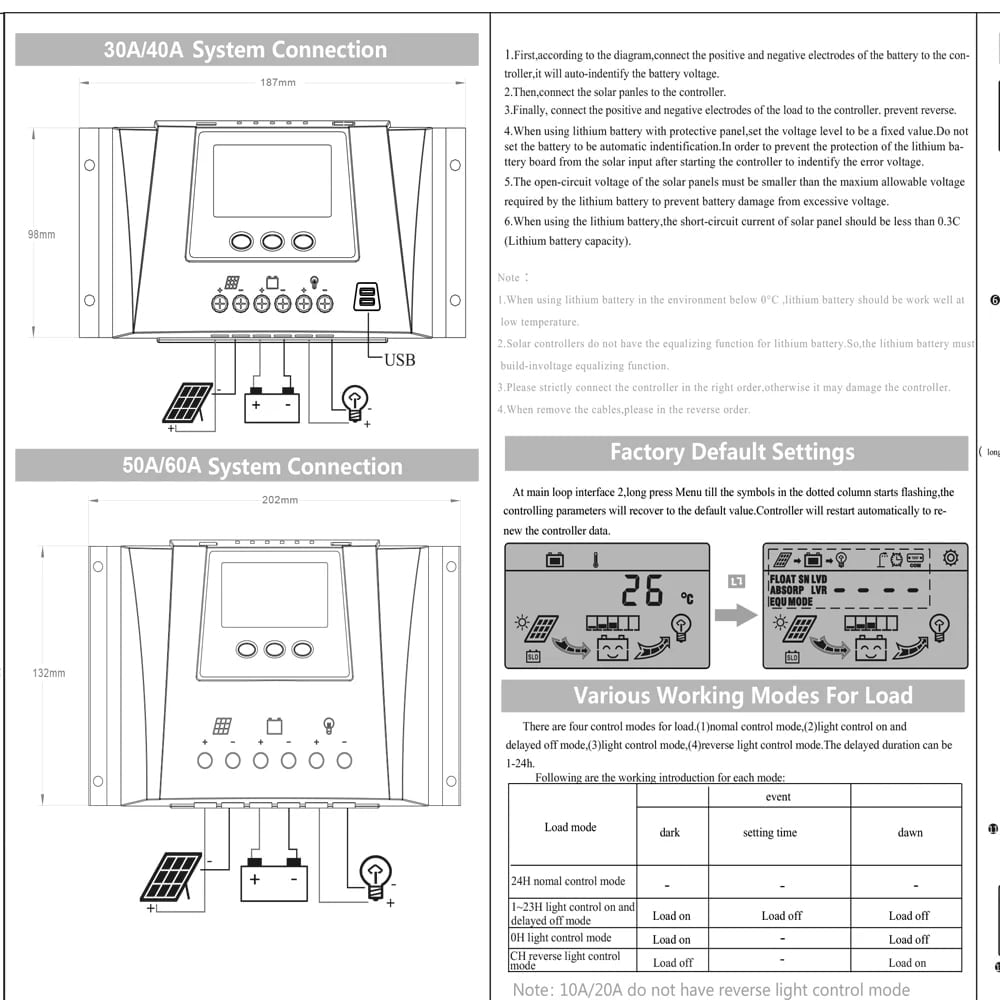 solar controller manual 2